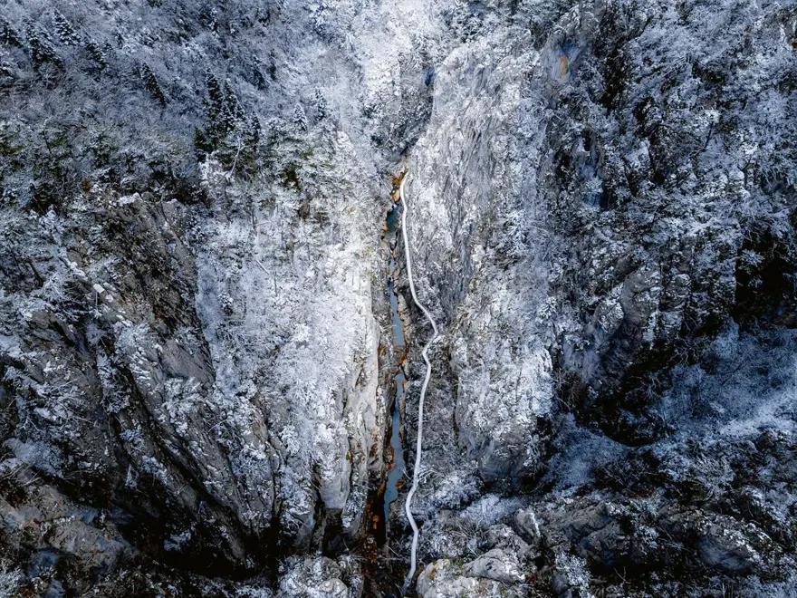 Kastamonu'da bir doğa harikası Horma Kanyonu! Kar altında doyumsuz manzaralar sunuyor 23 Kastamonu'da bir doğa harikası Horma Kanyonu! Kar altında doyumsuz manzaralar sunuyor 23