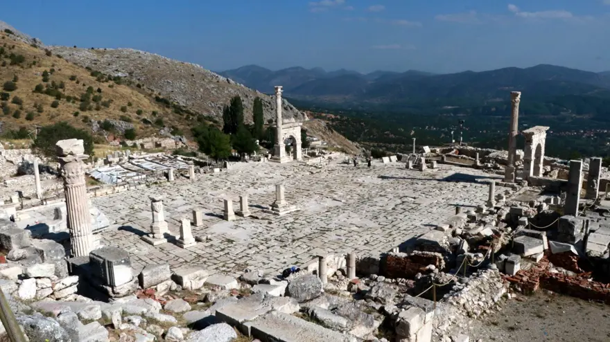 Sagalassos Antik Kenti'ne 25 bin ziyaretçi 3