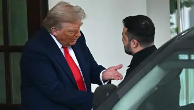 Trump bu kez Zelenski'nin kıyafetini beğendi: İnanmıyorum, bayıldım
