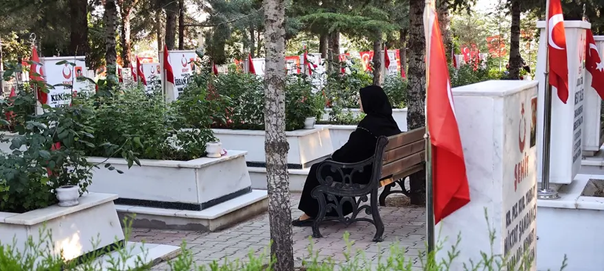 Depremzedelerden hüzünlü bayramlaşma 3