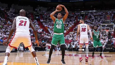 NBA Doğu Konferansı finalinde Celtics, Heat karşısında seriyi 1-1'e getirdi