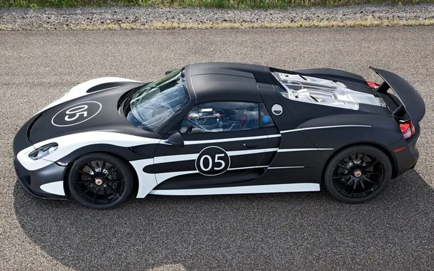 Hibrit Porsche: 918 Spyder 4