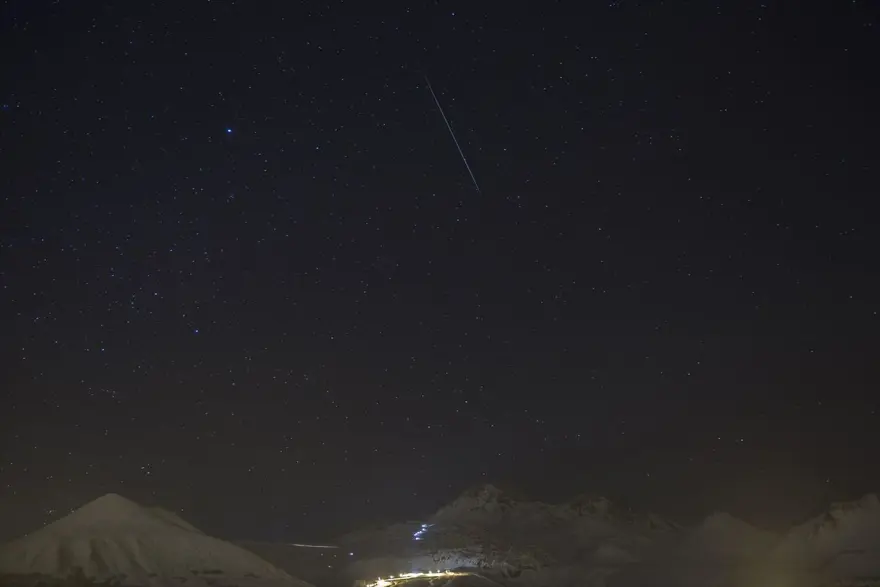 Geminid meteor yağmuru Türkiye'den böyle izlendi 9