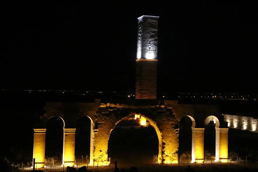 UNESCO Dünya Miras Geçici Listesi'nde bulunan Harran Ören Yeri'ne ışıklandırma 15