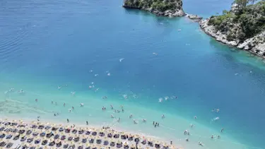 Bayramın son gününde Muğla sahillerinde hareketlilik
