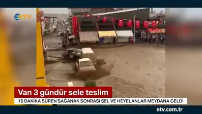 Van 3 gündür sele teslim
