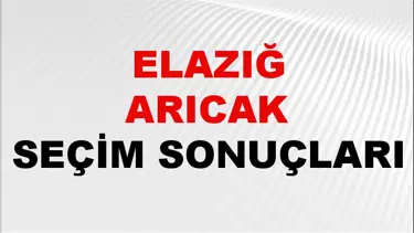 Elazığ ARICAK Seçim Sonuçları 2024 Canlı: 31 Mart 2024 Türkiye ARICAK Yerel Seçim Sonucu ve YSK Oy Sonuçları Son Dakika