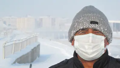 Doğu buz kesti: Ağrı eksi 32.7 derece