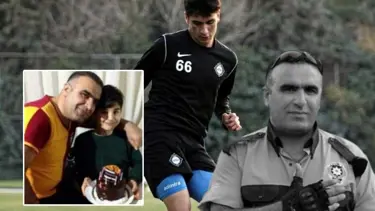 Şehit polis Fethi Sekin'in oğlu Burak Tolunay Sekin Galatasaray'da