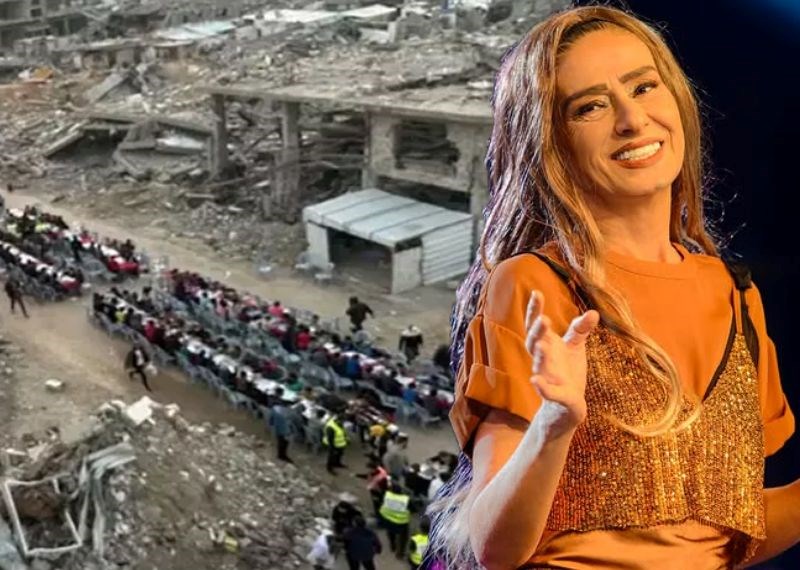 Yıldız Tilbe'den Gazze'de 4 bin kişilik iftar
