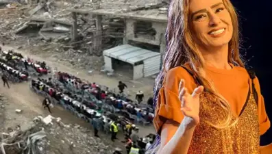 Yıldız Tilbe'den Gazze'de 4 bin kişilik iftar