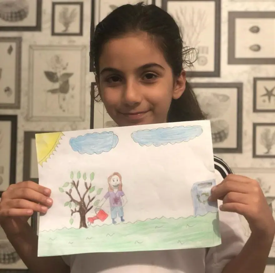 Ceren Kaffar, 9 yaşında 14