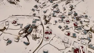 Türkiye'nin en yüksek rakımlı köyü: Adeta bir doğal stüdyo