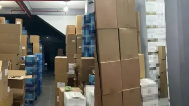 Tekirdağ'da milyonlarca makaron ele geçirildi