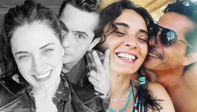 Aslıhan Gürbüz ile İsmail Hacıoğlu'ndan mutluluk pozu