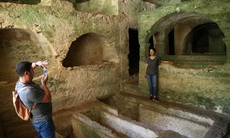 vespasianus titus tüneli, titus tüneli nerede, titus tüneli'nin özelliği, titus tüneli nasıl gidilir, beşikli mağara 20