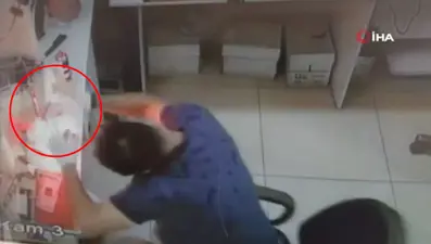 Tamir ederken patladı: Nasıl söndüreceğini şaşırdı