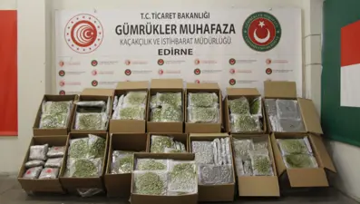 Kapıkule'de uyuşturucu operasyonu