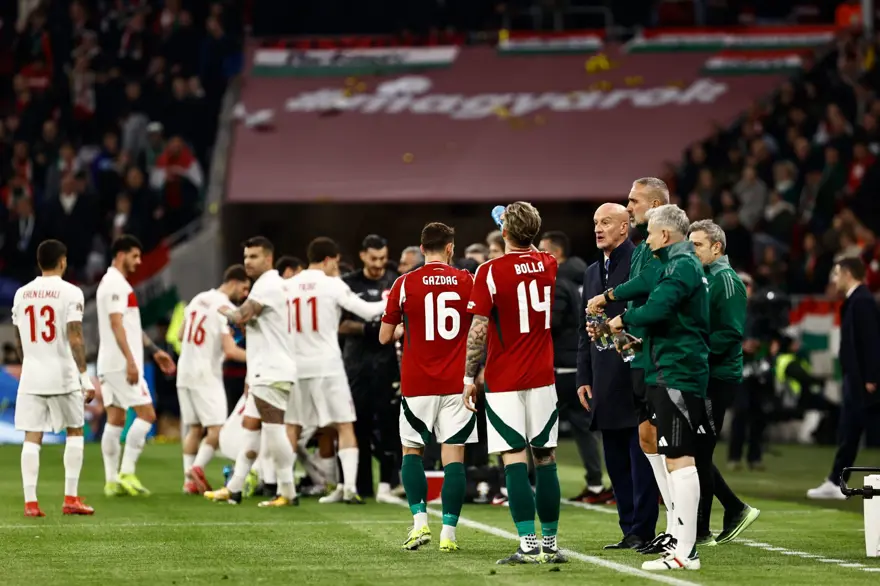 A Milli Takım, Macaristan'ı 3 golle devirdi ve A Ligi'ne yükseldi 8