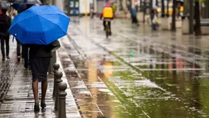 Sıcaklık düşecek, sağanak devam edecek