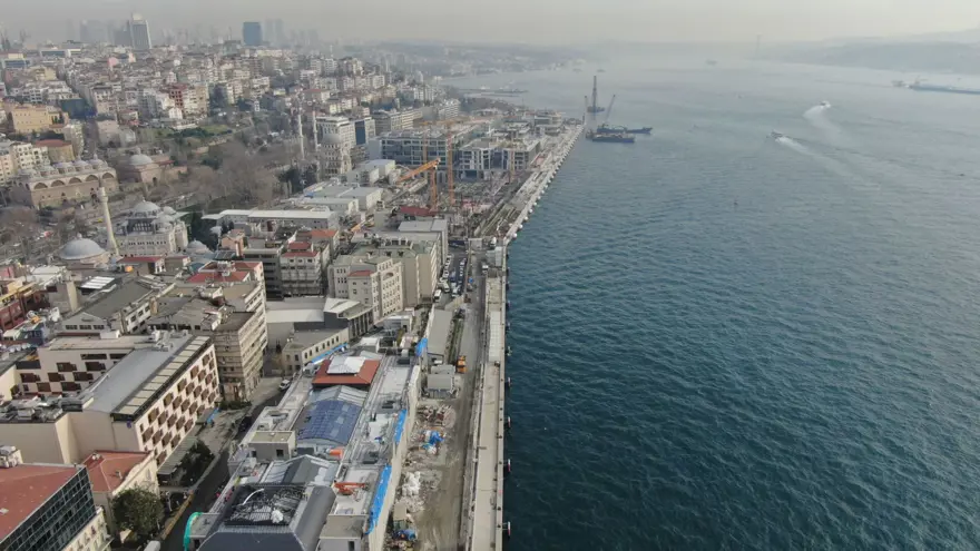 Galataport Projesi'nde sona doğru 8 Galataport Projesi'nde sona doğru 8