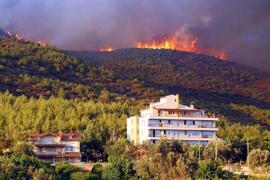 Seferihisar yanıyor 10