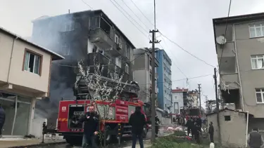 Tekirdağ'da doğalgaz patlaması