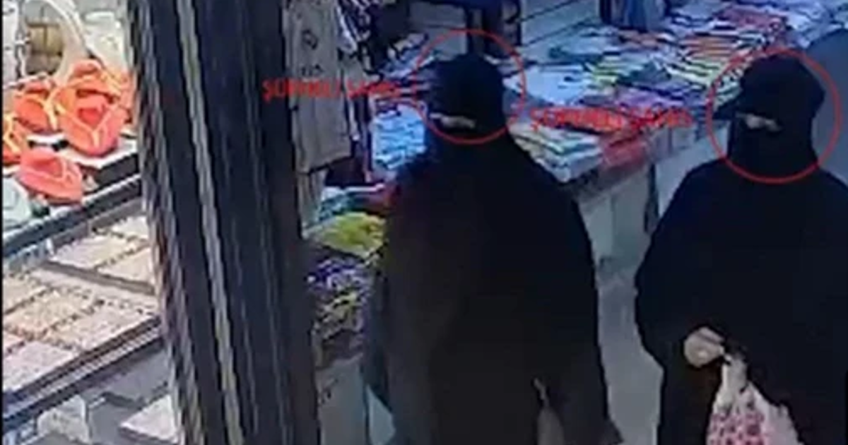 Tanınmamak için çarşaf giydiler, 45 saatlik görüntü izlenerek yakalandılar