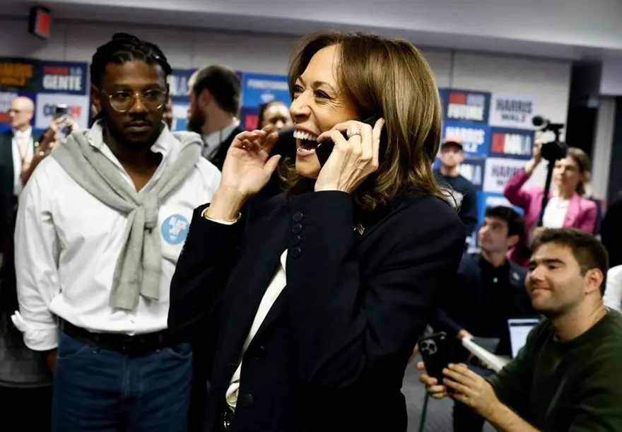 Seçim mağlubiyeti sonrası Harris'ten "tuhaf" video: Sarhoş mu? iddiaları sosyal medyada gündem oldu! 8