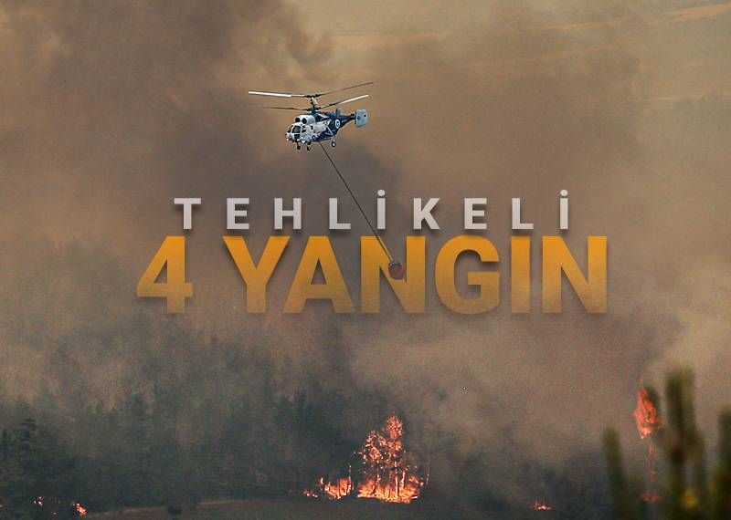 Bakan Yumaklı: "150 yangın çıktı, 4'ü tehlikeli,16 köy boşaltıldı"
