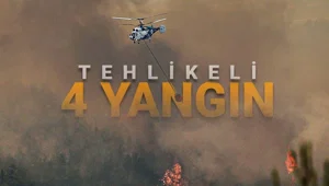 Bakan Yumaklı: "150 yangın çıktı, 4'ü tehlikeli,16 köy boşaltıldı" Bakan Yumaklı: "150 yangın çıktı, 4'ü tehlikeli,16 köy boşaltıldı"