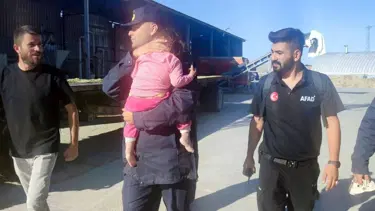 İki yaşındaki kayıp bebek, 12 saat sonra bulundu
