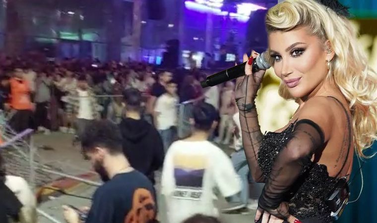 Sultangazi'de İrem Derici konserinde kavga çıktı