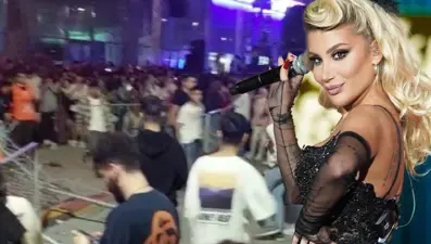 Sultangazi'de İrem Derici konserinde kavga çıktı
