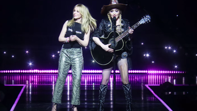 İki ikon aynı sahnede: Kylie Minogue ve Madonna'dan unutulmaz performans