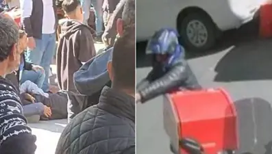 Husumetlisine kurşun yağdırdı, başkasını vurdu