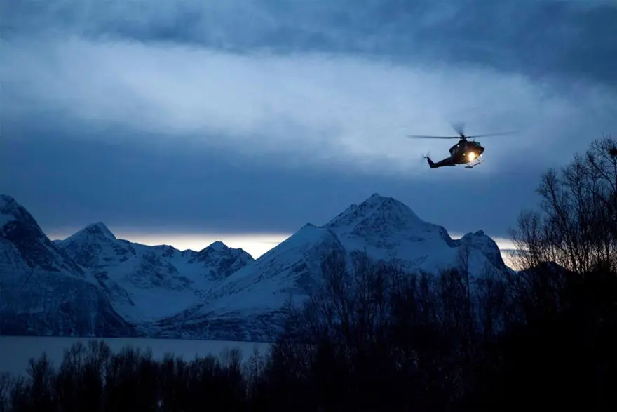 Norveç'te çığ 5 turisti yuttu 8