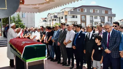 Öldürülen lise müdür yardımcısı son yolculuğuna uğurlandı