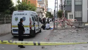 Adana'da feci olay | Demir iskele zemine çakıldı: 1 ölü, 1 ağır yaralı