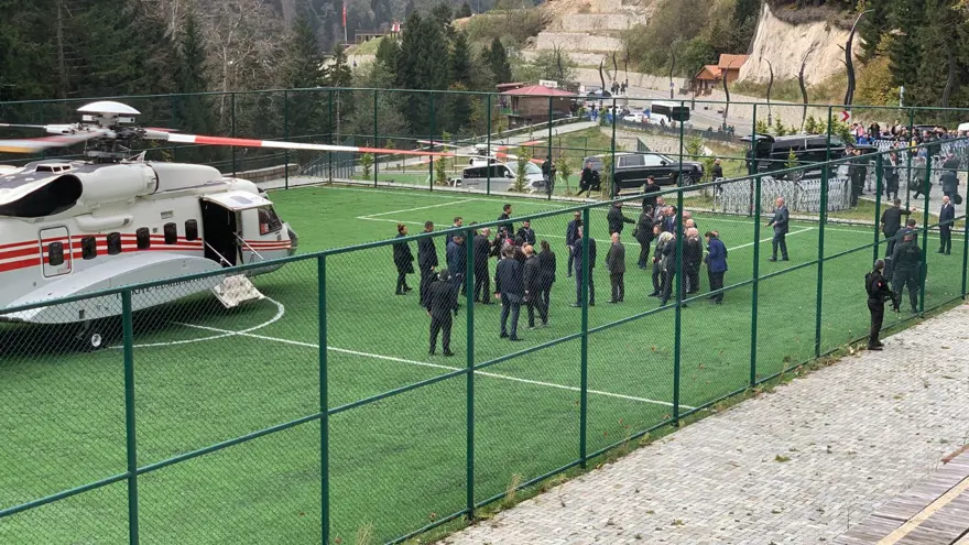 Cumhurbaşkanı Erdoğan, Ayder Yaylası'nda inceleme yaptı 14