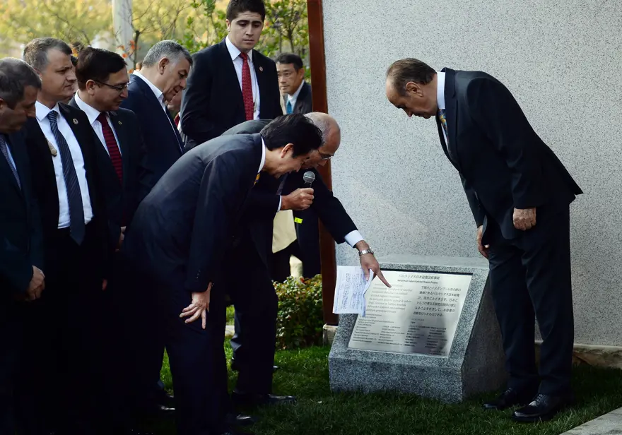 Japonya Başbakanı Abe İstanbul'da 8