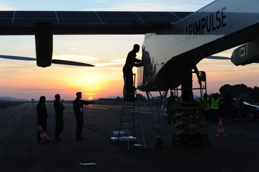 Solar Impulse başardı! 6 Solar Impulse başardı! 6