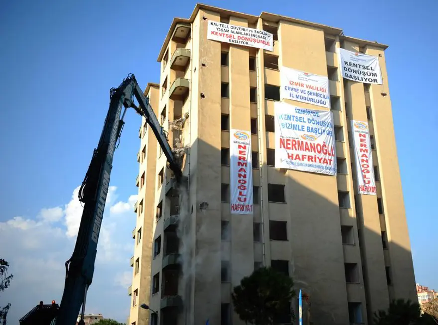 Kentsel dönüşüm başladı 34
