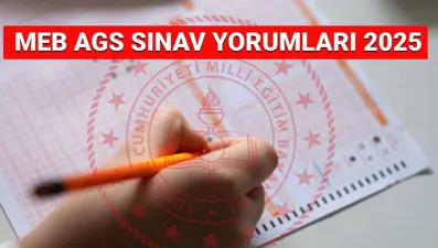 ÖABT AGS SINAV YORUMLARI 2025:MEB ÖABT sınavı zor muydu, kolay mıydı, nasıldı?