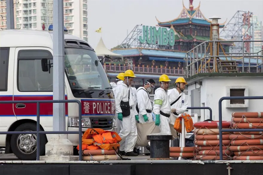Hong Kong'da feribot kazası: 36 ölü 13
