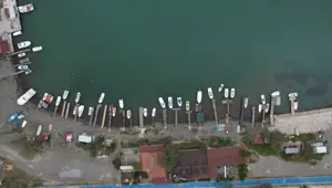 Olumsuz hava koşulları nedeniyle balıkçılar denize açılamadı