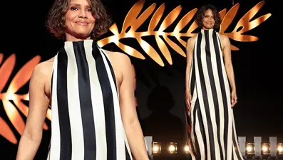 Kıyafet yasağına uydu! Halle Berry elbisesini değiştirmek zorunda kaldı