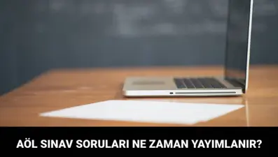 AÖL 2. dönem soruları ve cevapları ne zaman yayımlanacak? (AÖL soru kitapçıkları görüntüleme)