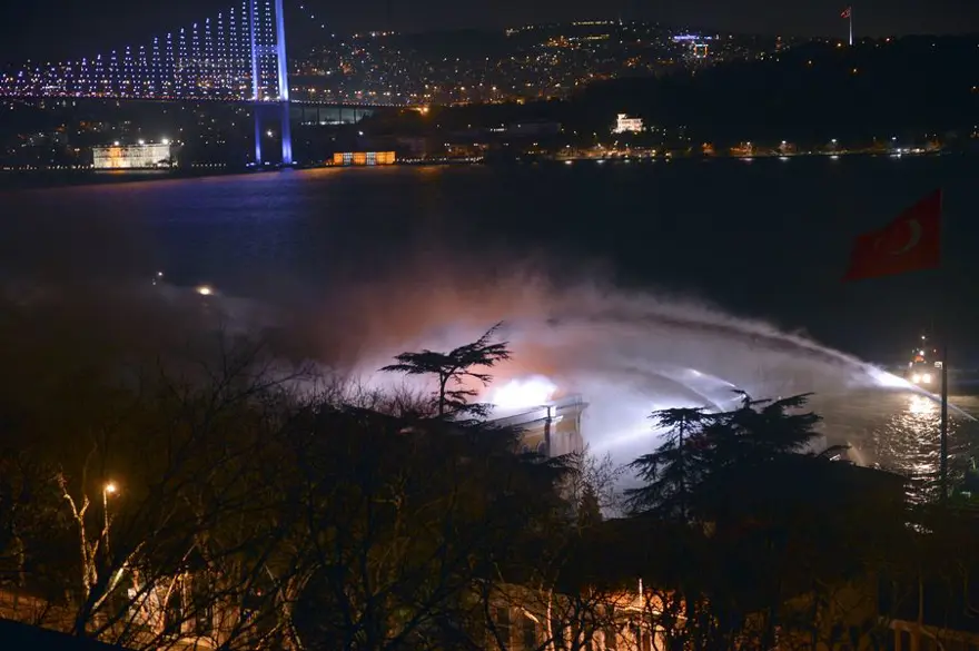 Galatasaray Üniversitesi'nde yangın 13