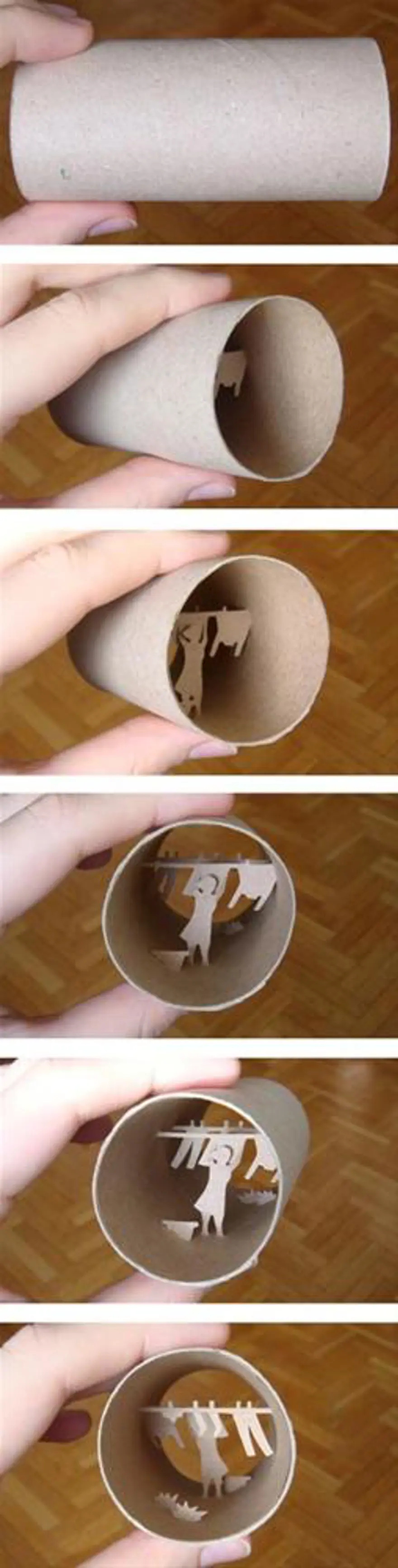 Tuvalet kağıdı içindeki heykeller 9